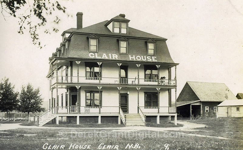 Clair House Clair Madawaska County New Brunswick Canada - Historic New Brunswick