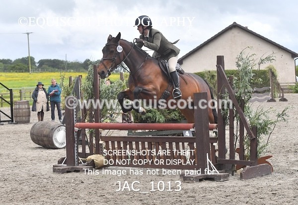 JAC_1013 - CLASS 7 BHS Scotland Riding Club Style Jumping (0.85m)