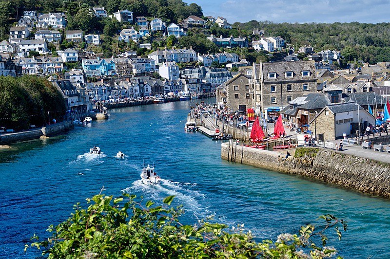 Ready for racing at Looe - Looe (See separate gallery for Looe Lugger photos)