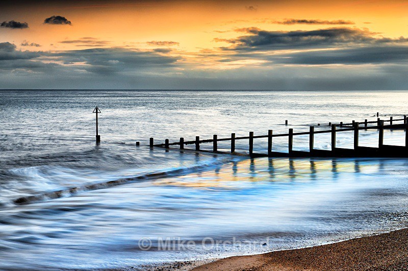 Evening Sky - The Dip - Felixstowe - Suffolk - Seascapes