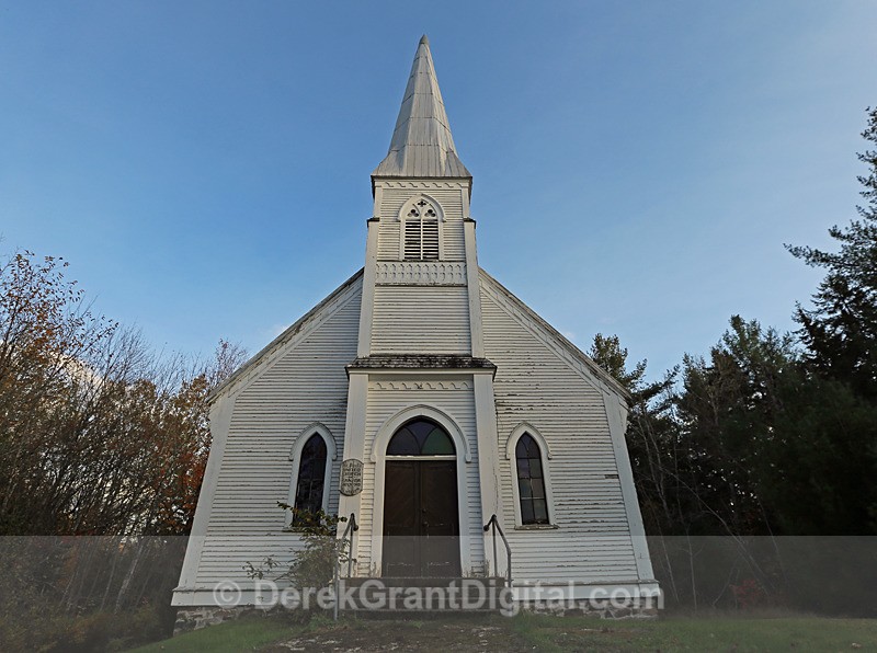 St. Paul's United Church, Waterford New Brunswick Canada - Churches of New Brunswick