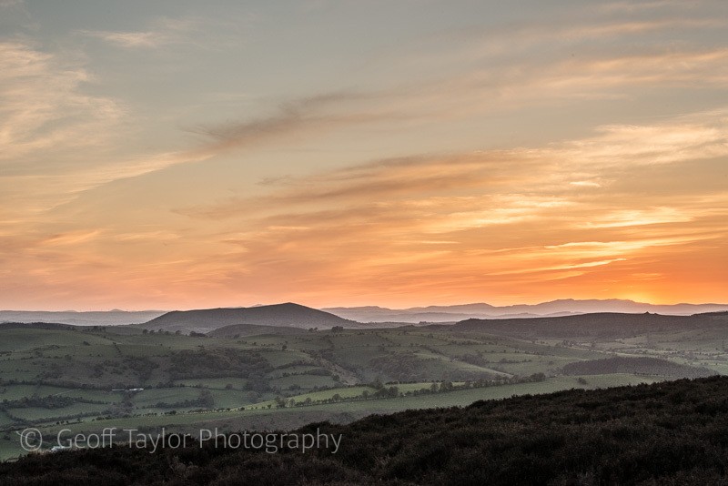 5524 Corndon from Pole Cottage - Corndon Hill