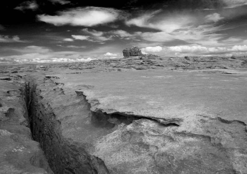 Crack in the Rock - West of Ireland