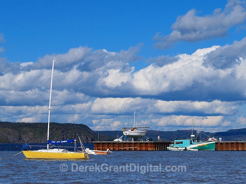 Renforth Wharf - Rothesay New Brunswick Canada - Boats