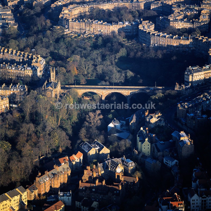 aerial pictures of Scottish cities towns tourist attractions capital bridges of Scotland