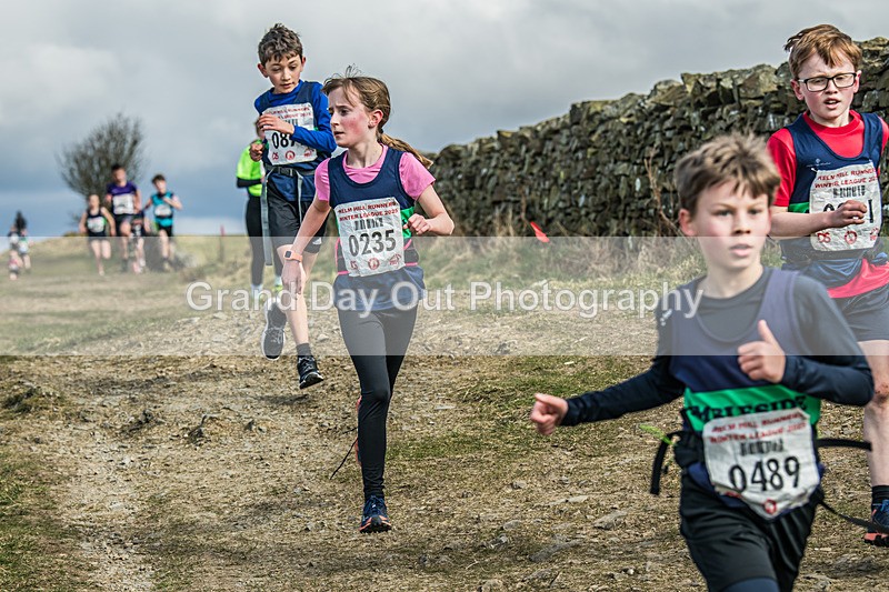 Helm Hill -132 - Kendal Winter League Helm Hill Fell Races (Under 13/15/17 & Seniors) Sunday 16th March 2025