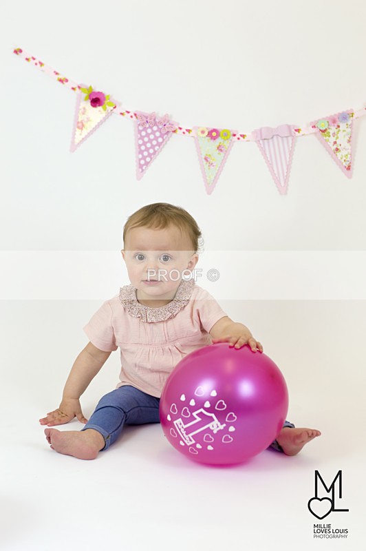 Ellas 1st Birthday Photoshoot 18th June 2016 Millie Loves Louis Photog - Family Photoshoots