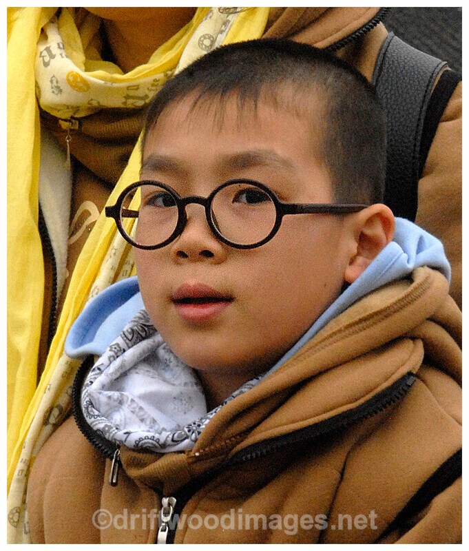 China Shanghai Zhu Jia Jiao water town boy in brown 2 detail - China