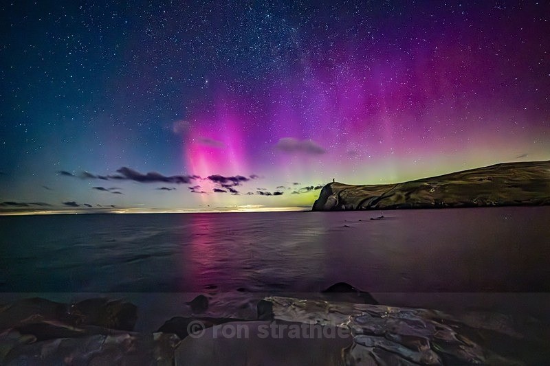 Milners Tower Aurora - Skies of Man