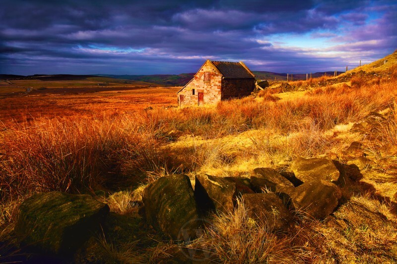 Brund Hill Peak District England - Land