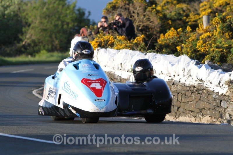 John Holden / Andrew Winkle LCR / Silicone Engineering/Barnes Racing - Monday Practice - Sidecars