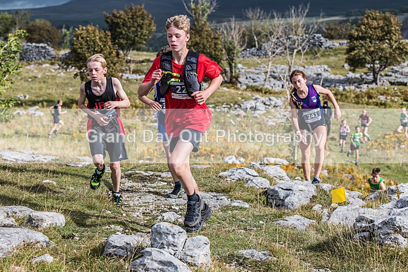 ESFRC Year 8-9-100 - English Schools Fell Running Championships Year 8-9 Giggleswick Saturday 1st October 2022