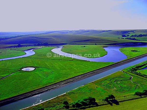 River Cuckmere - Cuckmere Haven & Cuckmere River, East Sussex