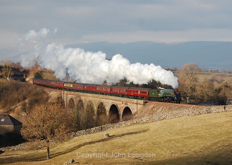 2.3.13 - LNER A4 No. 60009 1Z88 Carlisle - Euston CME, Crosby Garrett - Crosby Garret