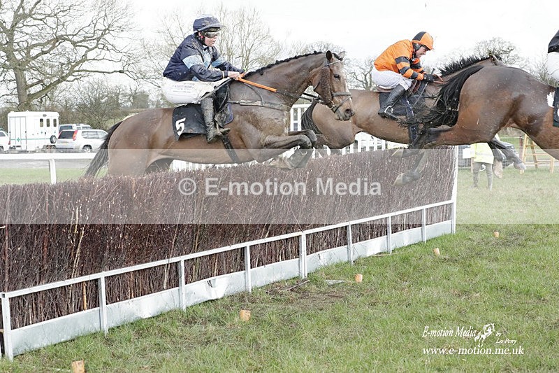 PtP 180323 1203 - Shelfield Park Races with Croome & West Warwickshire Hunt  18/03/23