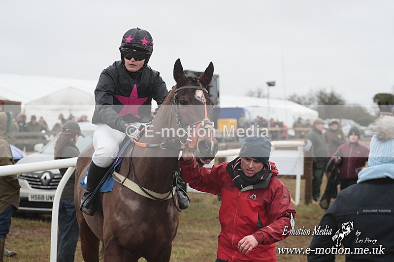 PtP 260125 450 - Cocklebarrow Point-to-Point racing with the Heythrop Hunt 26/01/25
