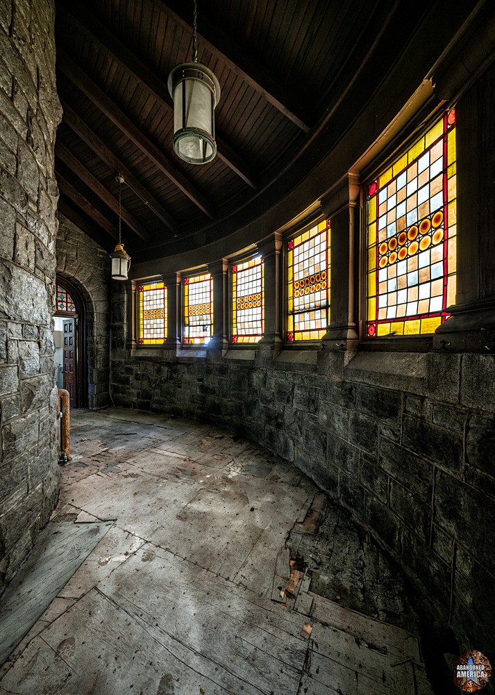 Our Lady of the Rosary Church (Philadelphia) | Curved Hallway - Our Lady of the Rosary Church