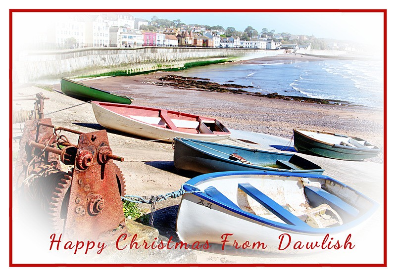 One left XM04 - Boat Cove - Xmas Cards Dawlish