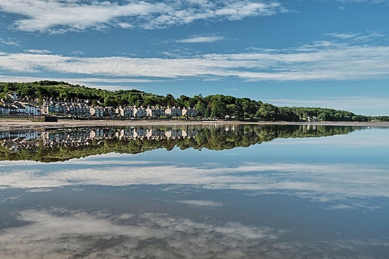 Reflections at Arnside. - New Work around Morecambe Bay