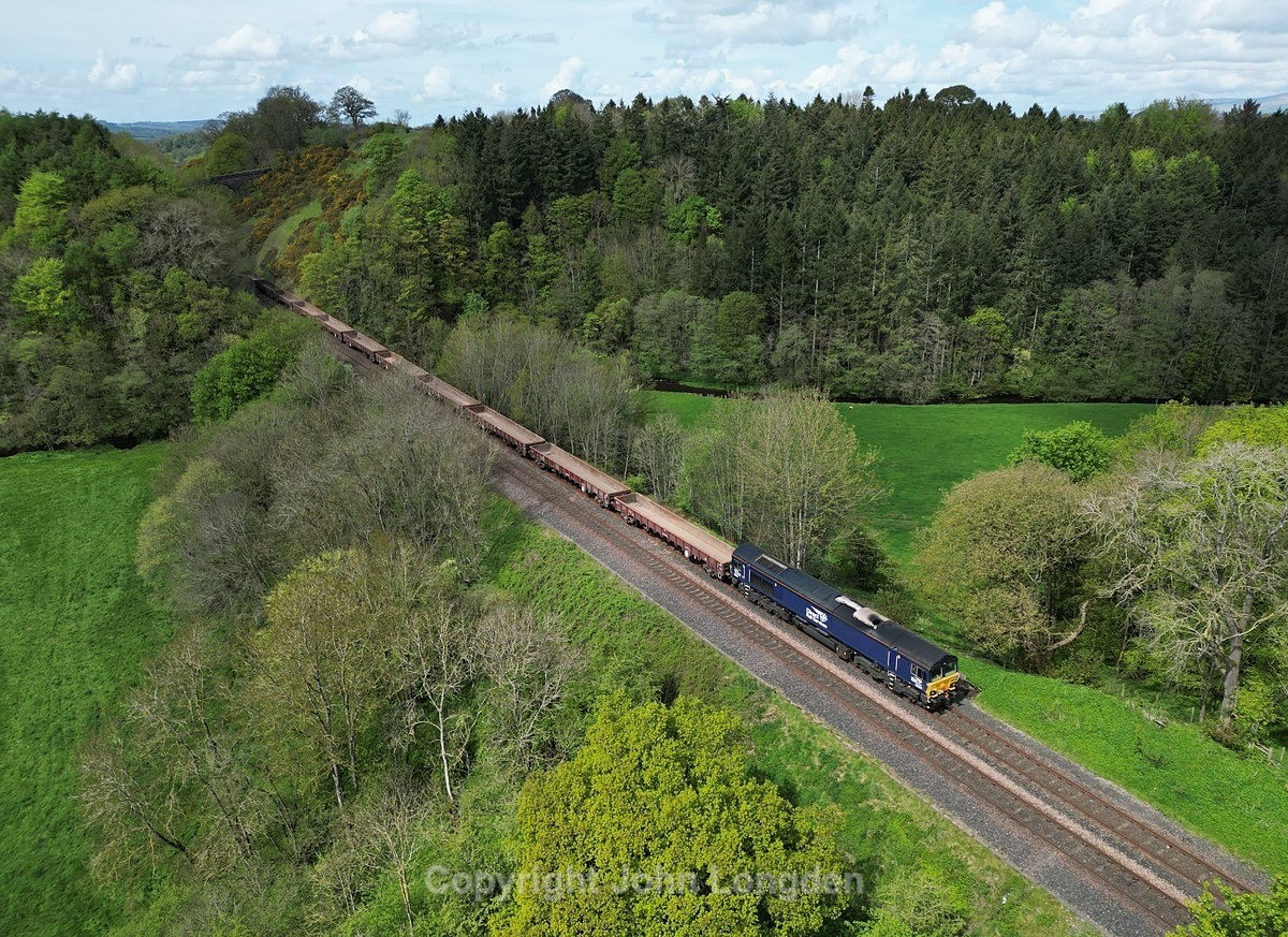 JL - 9.5.23 66031 6K05 Carlisle - Crewe, Newbiggin - Newbiggin