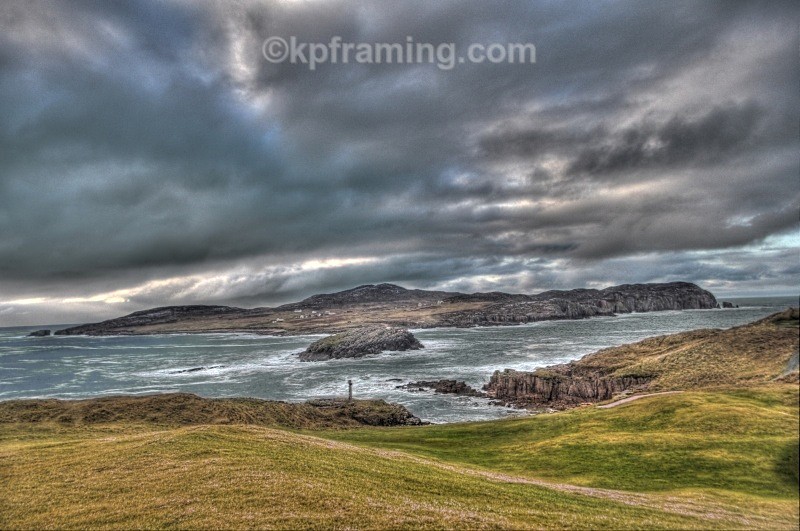 ogie with wee island - pictures of cruit island golf course caves beaches and owey&Arranmore Island)
