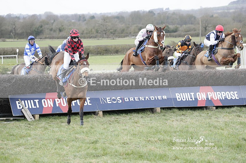 PtP 250223 0250 - Kimblewick Hunt Point-to-Point Kingston Blount 25/02/23