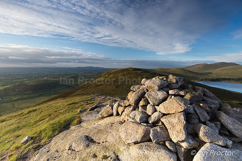 Twin Peaks of Cock Mountain, Mourne Mountains, N.Ireland. - Mourne Mountains