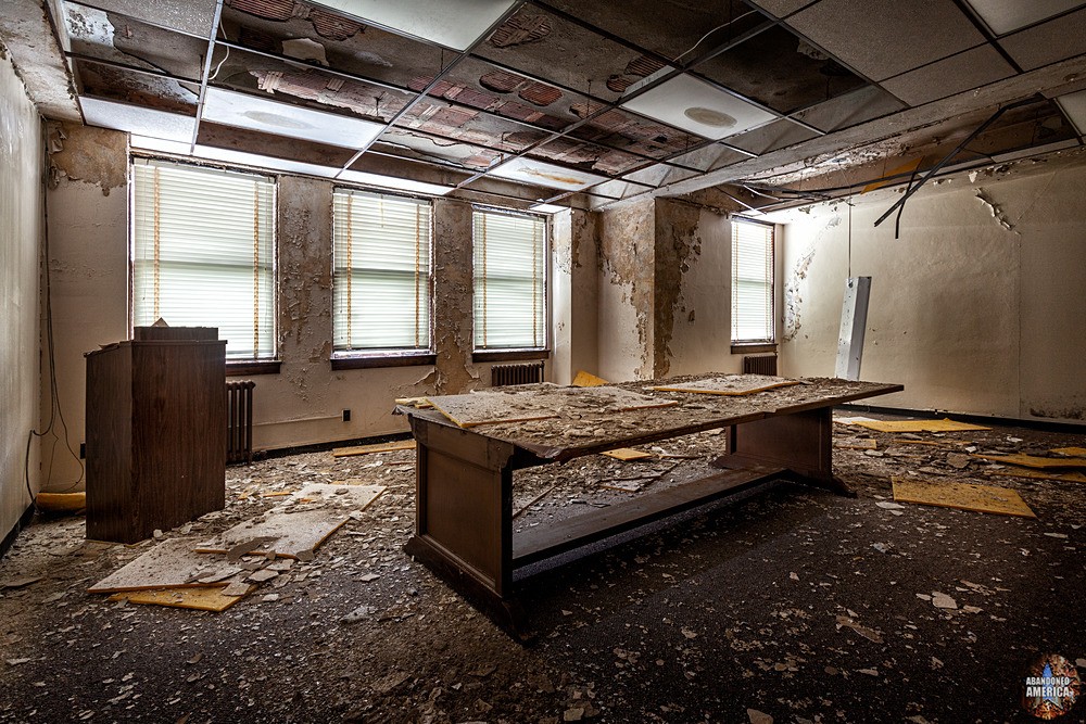 Abandoned Union Station Meeting Room Brownsville, PA