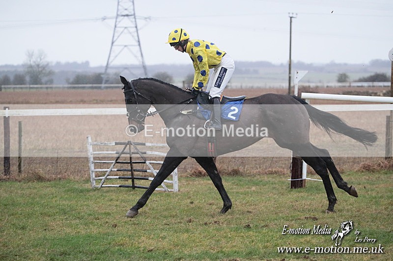 PtP 260125 686 - Cocklebarrow Point-to-Point racing with the Heythrop Hunt 26/01/25