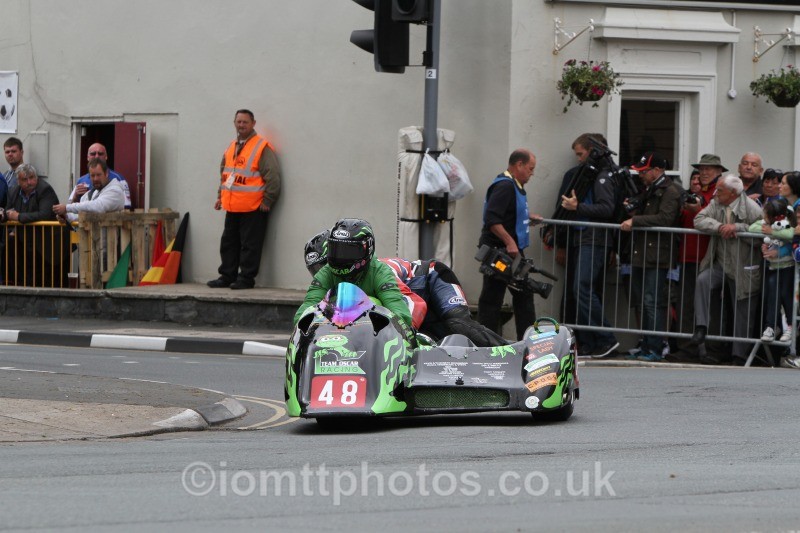 Deborah Barron & Karl Schofield - Sure Sidecar Race 2