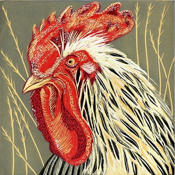 Look Out! - Reduction Linocuts