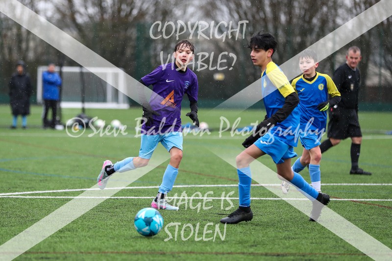 1DX20467 - 2026-02-15 FC Abbey Meads U13 Purple V Royal Wootton Bassett Town Youth U13 Yellow