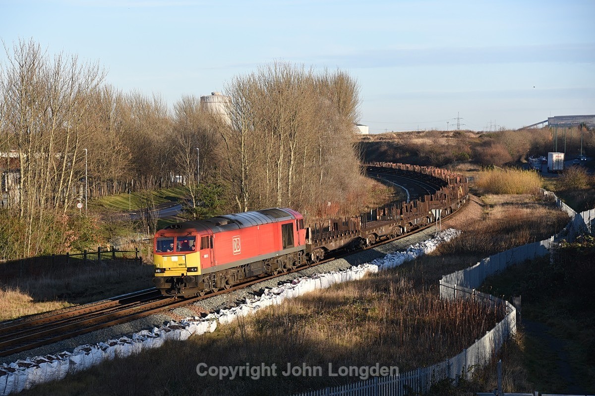 JL - 16.12.21 60015 6D05 Lackenby - Tees Yard, Cargo Fleet - Teesside (west to east)