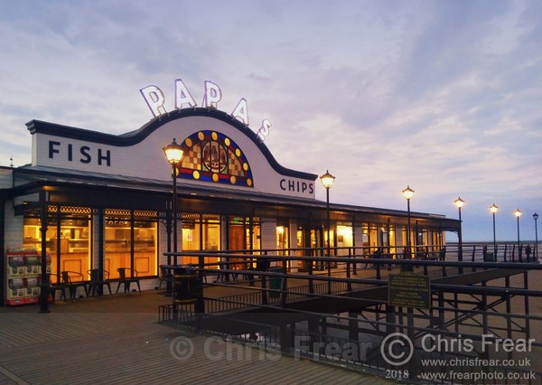 Cleethopres Pier at Dusk - Cleethorpes Life
