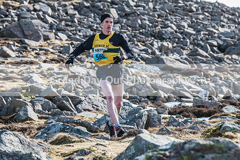 Carrock-256 - Carrock Fell Race Sunday 12th March 2023