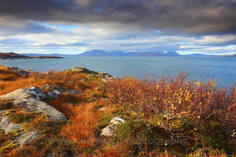 Sky and Inner Sound, taken near Drumbuie. - Scotland