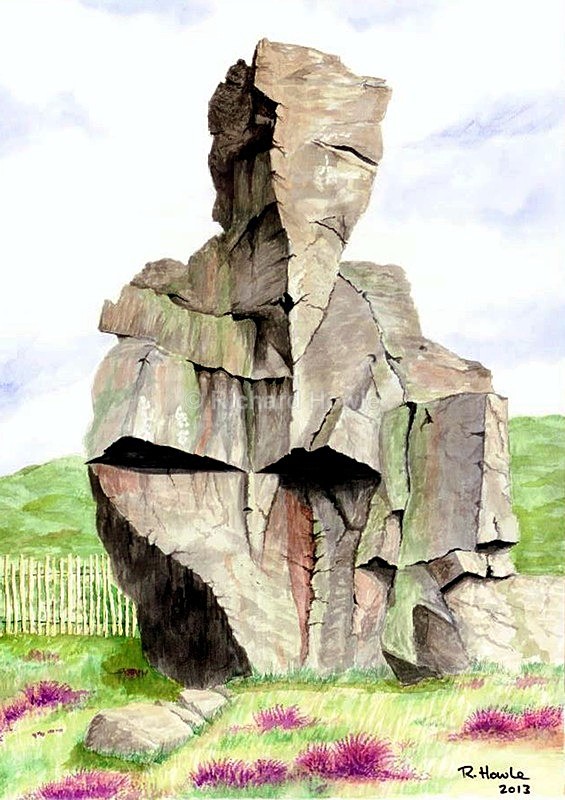 The Old Man of Mow - Watercolour Paintings