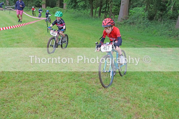 457, 454 - MTB East Round 5 Gallows Green 25th May 2025 Under 7s Under 9s Under 12s Races 08:45 – 9:35