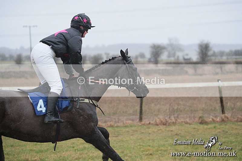 PtP 260125 342 - Cocklebarrow Point-to-Point racing with the Heythrop Hunt 26/01/25