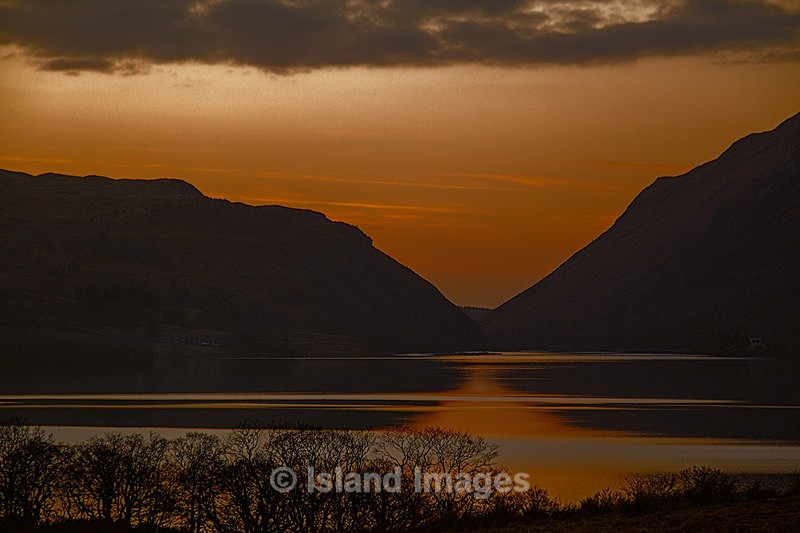 Sunset over the Passer Brander - Sunsets