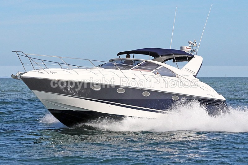 170813 CHARLEY GIRL - FAIRLINE TARGA 431Y3A5140 - Motorboats - Open