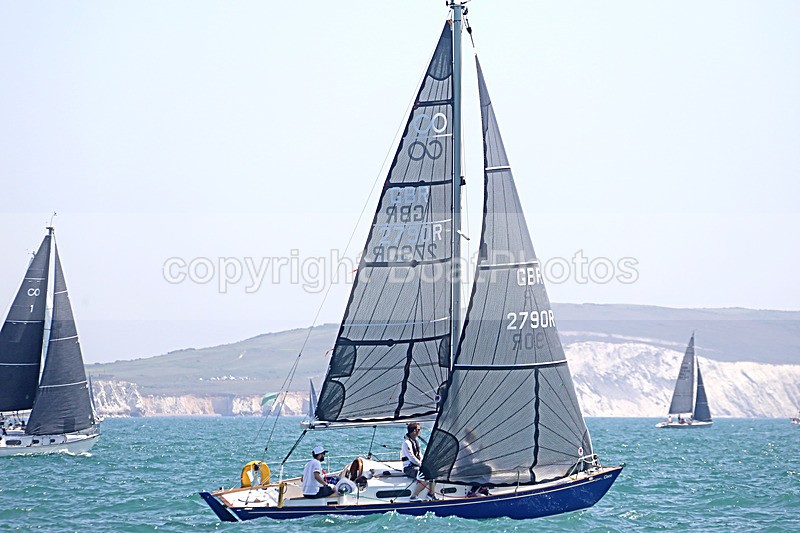 190629 COCO OF PARKSTONE GBR2790R D43A4060 2 - ROUND THE ISLAND RACE 2019