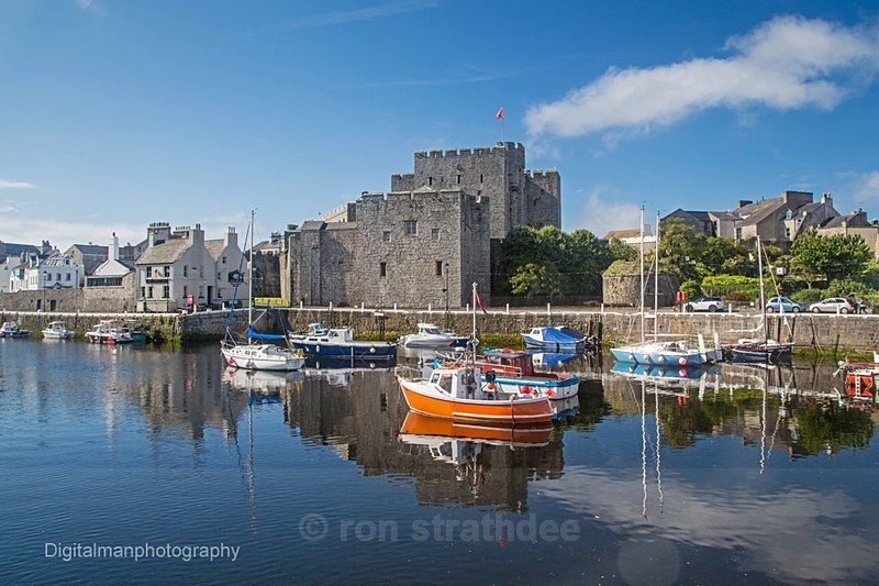 Castletown Harbour reflections - Land of Man