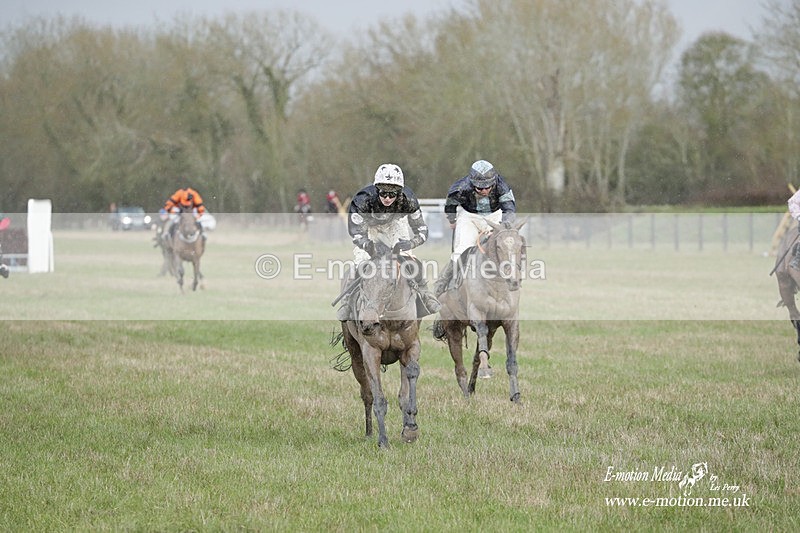 PtP 180323 1255 - Shelfield Park Races with Croome & West Warwickshire Hunt  18/03/23