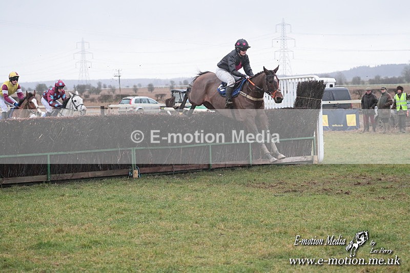 PtP 260125 561 - Cocklebarrow Point-to-Point racing with the Heythrop Hunt 26/01/25