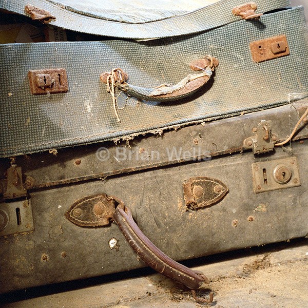 Two Suitcases - 'Mauleys Farm'