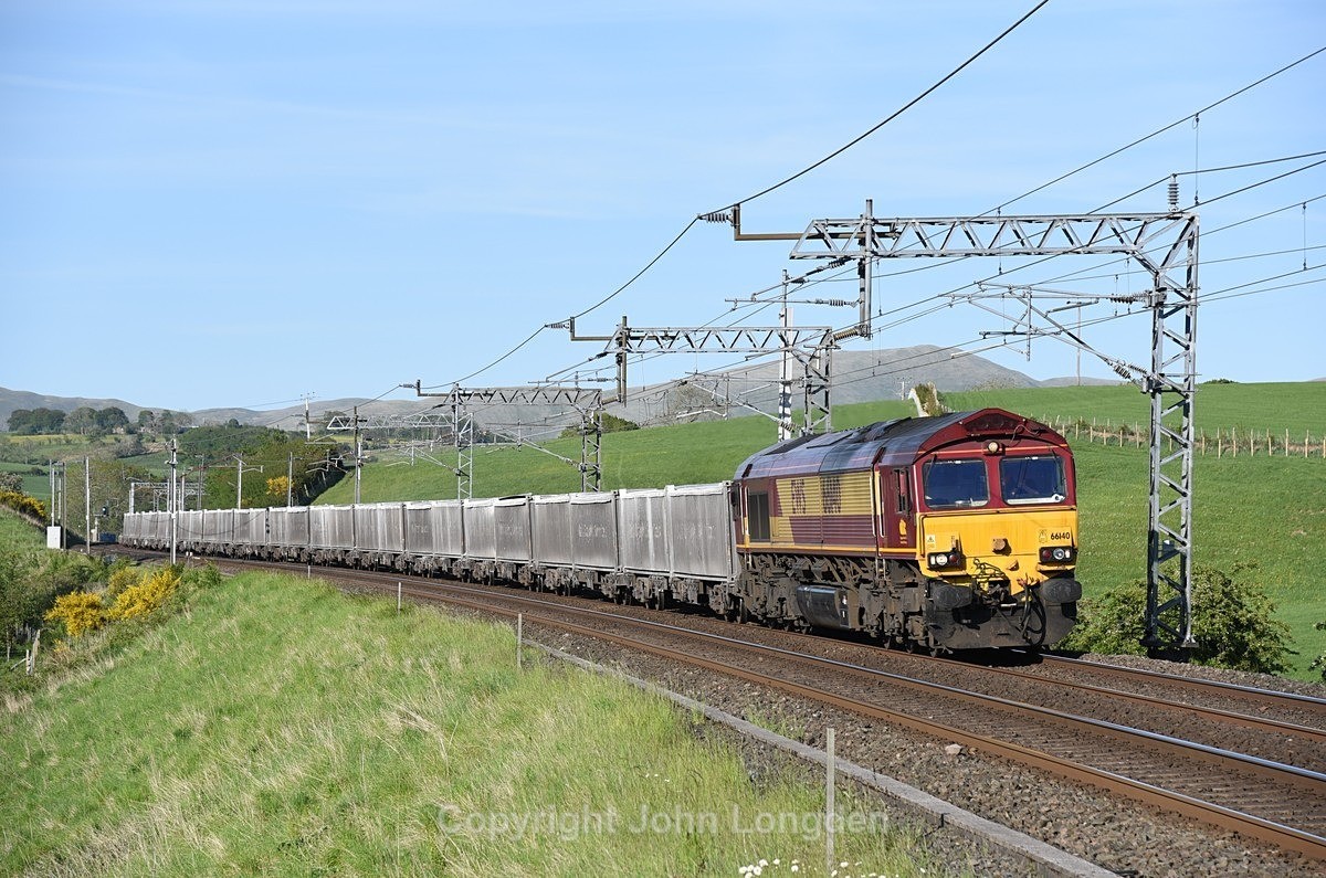 JL - 29.5.20 66140 6V71 Hardendale - Margam, Lambrigg - West Coast Main Line (north to south)