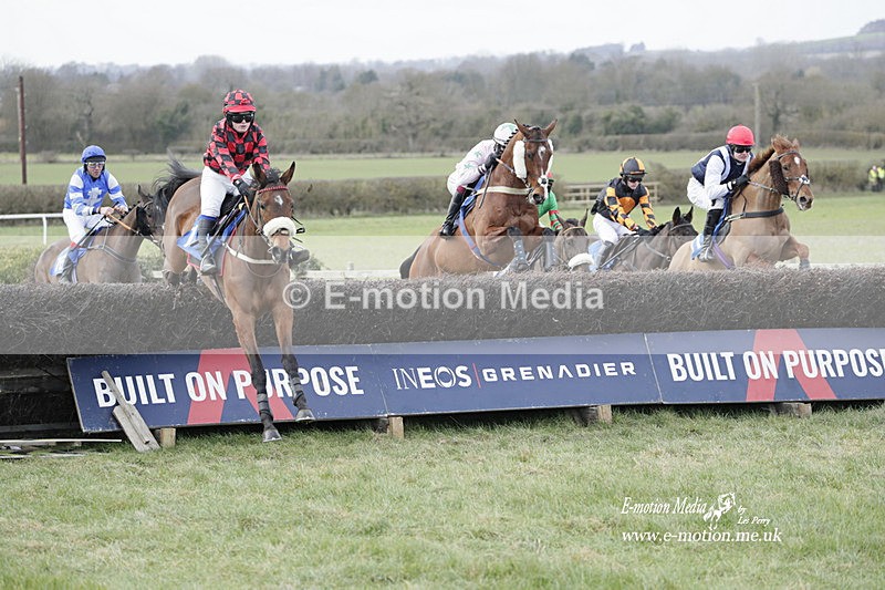 PtP 250223 0248 - Kimblewick Hunt Point-to-Point Kingston Blount 25/02/23
