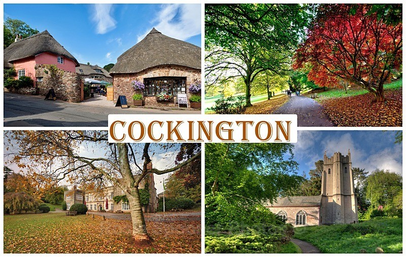 NEW - New Cockington Views - FRIDGE MAGNETS