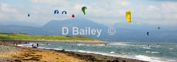 Windsurfing-off-Newborough-Beach Anglesey - Places of Interest